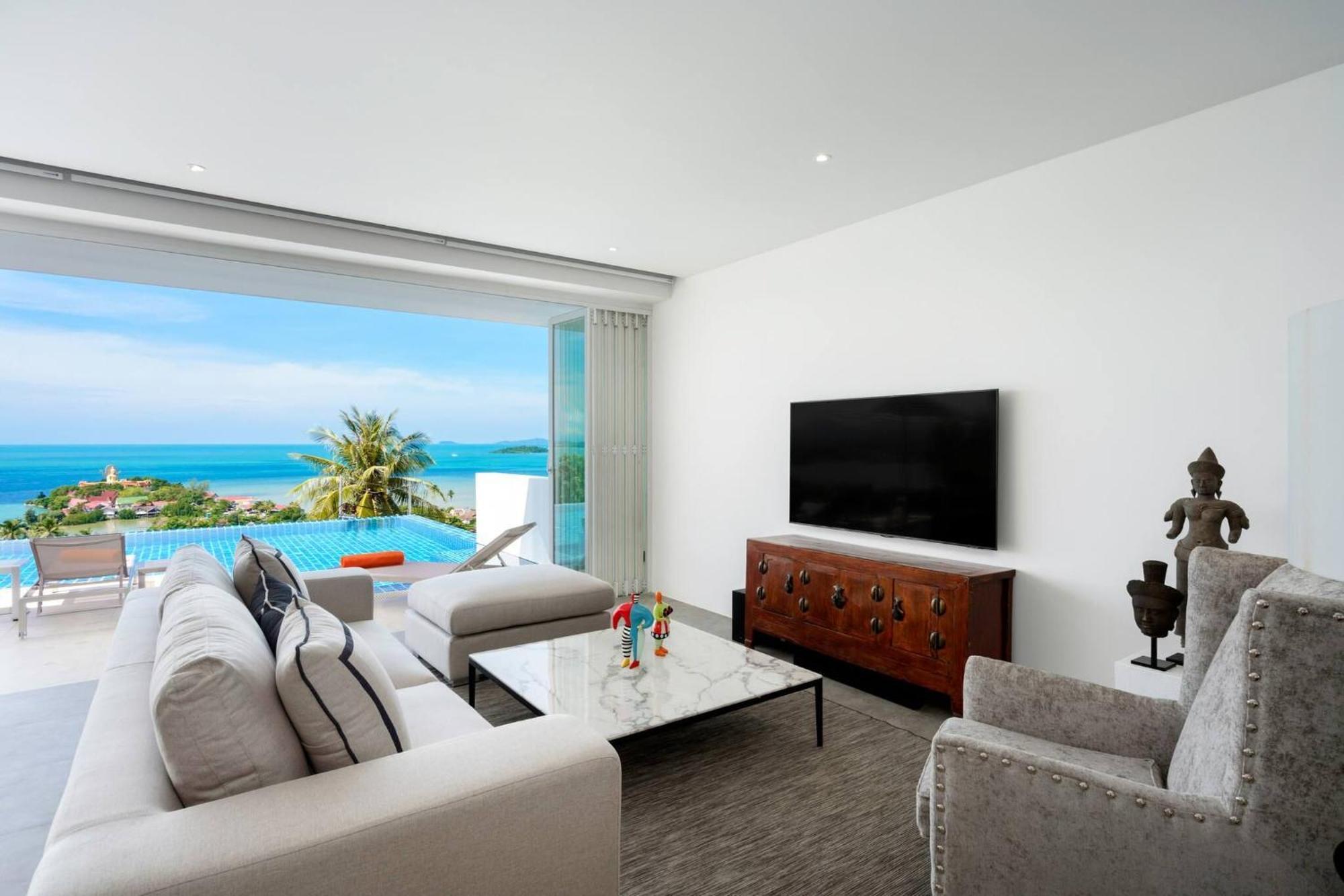 Luxury Sea View Q With Pool At Unique Residences Villa Choeng Mon